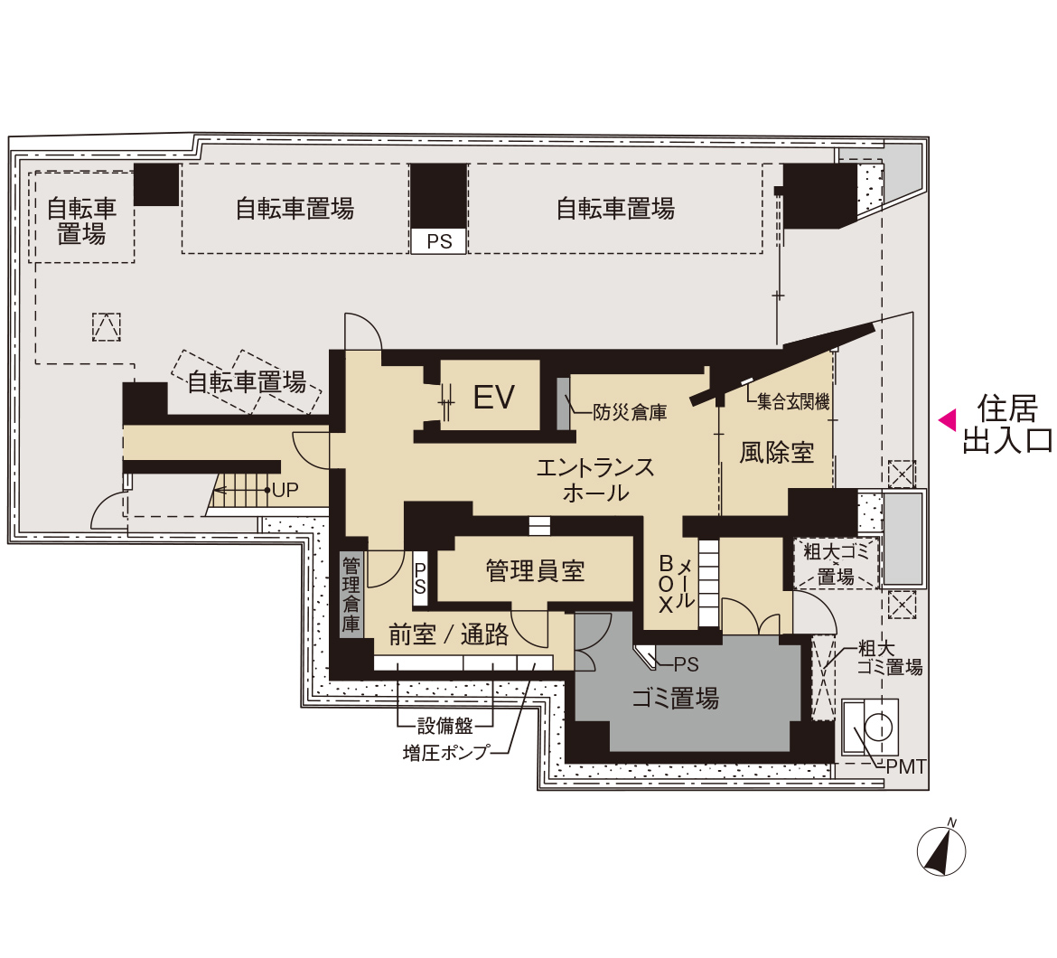 敷地配置図